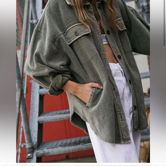 Free People Ruby Jacket oversized shacket - Picture 2 of 10